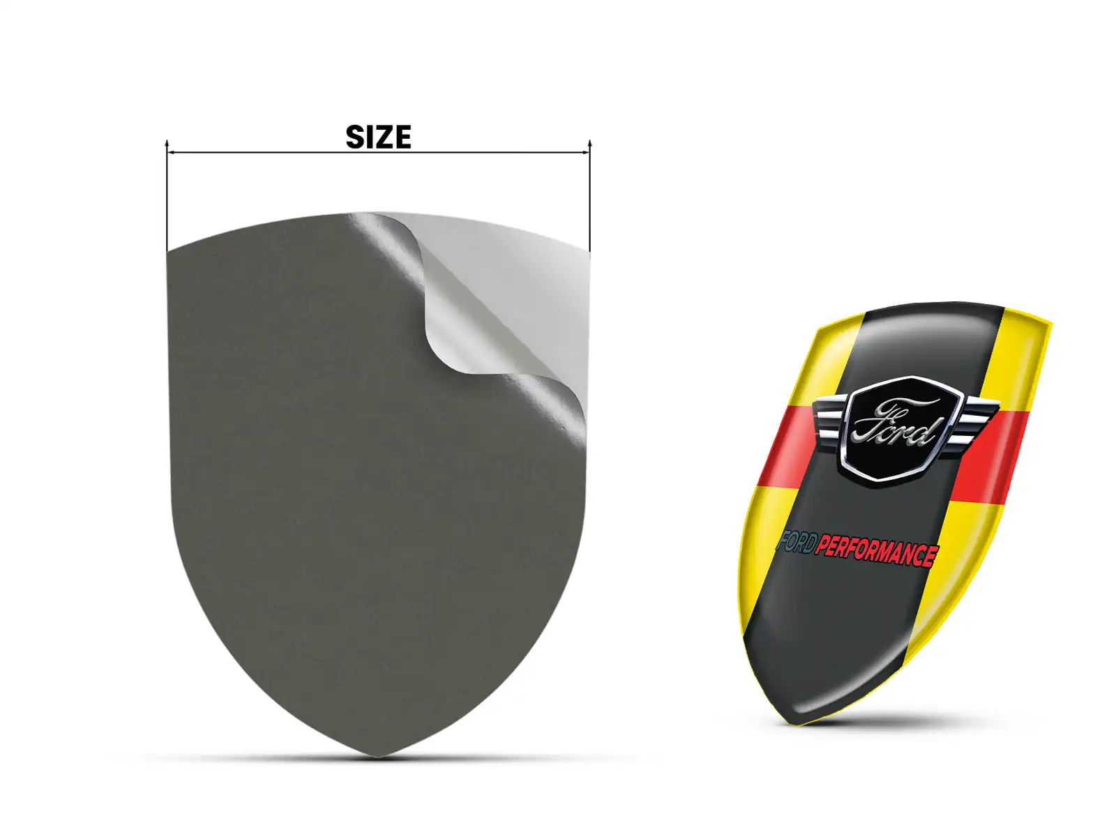 Ford Silikonsticker Robust Hochwertig Professionell